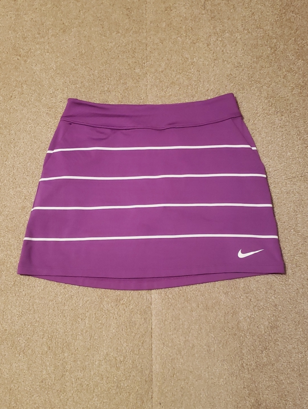 Nike Golf Women's Tournament Knit Stripe Golf Skort Skirt